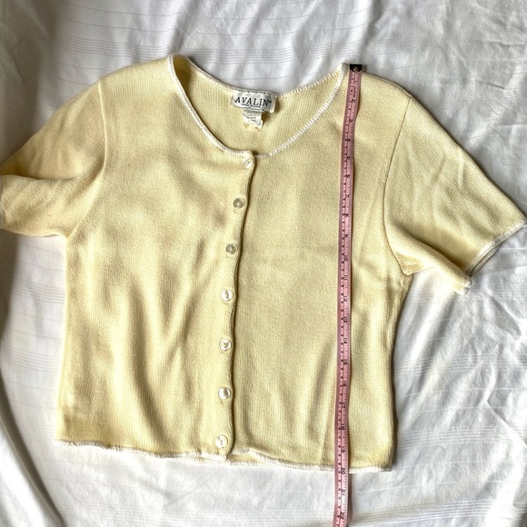 Vintage 90’s Knit Crop Top - Picture 3 of 5